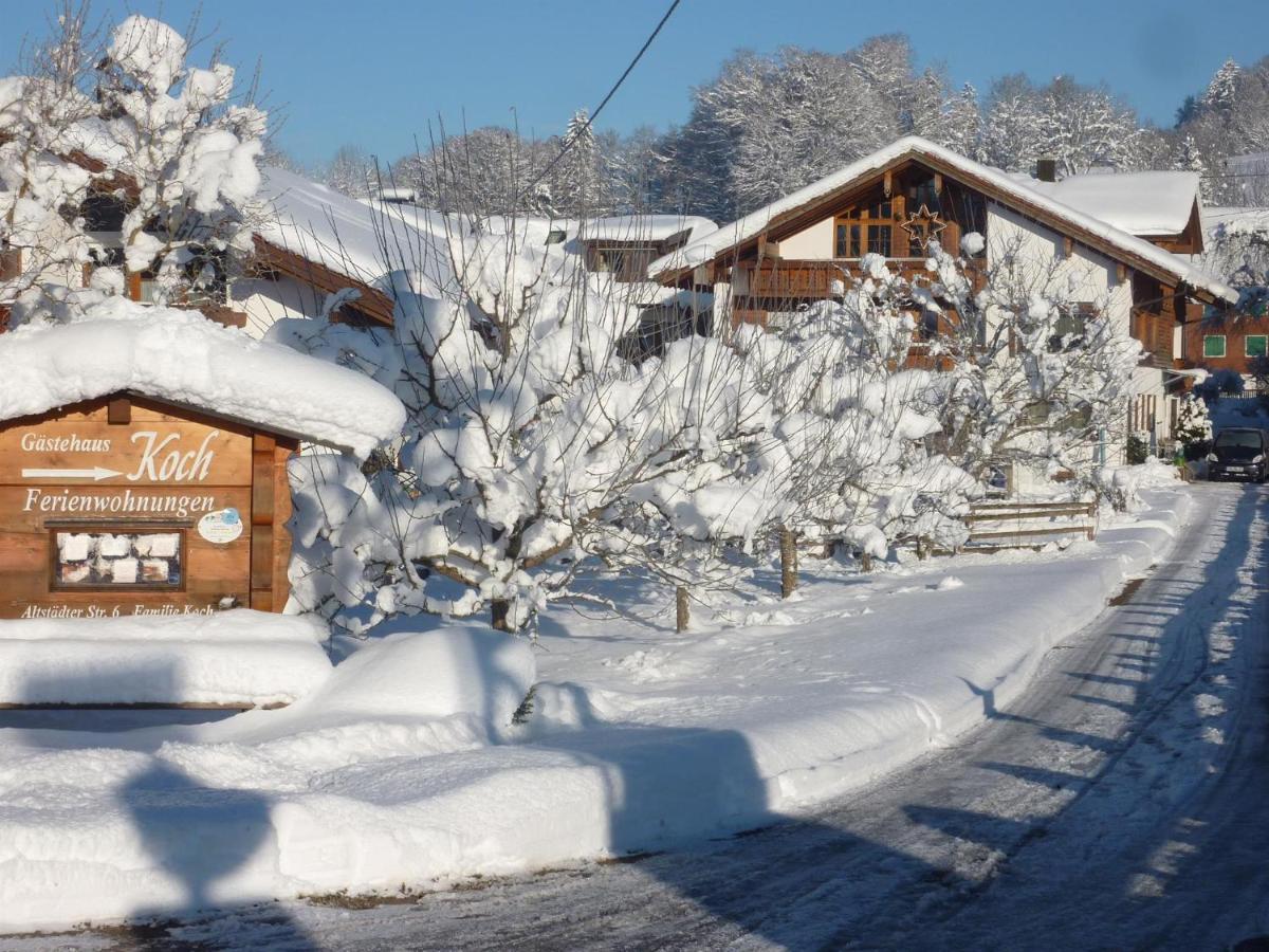 Gaestehaus Koch Fischen im Allgaeu Buitenkant foto